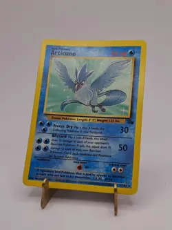 Pokemon TCG Articuno 17/62 Fossil Set Non-Holo Unlimited WOTC VTG 1999 LP - Image 1