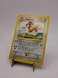 1999 Pokemon TCG Pidgeotto 22/102 SHADOWLESS Base Set WOTC Non-Holo Rare MP - Image 1
