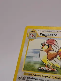 1999 Pokemon TCG Pidgeotto 22/102 SHADOWLESS Base Set WOTC Non-Holo Rare MP - Image 3