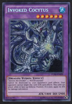 Yugioh Invoked Cocytus FUEN-EN029 Secret Rare Unlimited - NM - Image 1