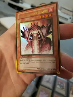 yugioh Royal Firestorm Guards GLD2-EN030 Ultra Rare Limited Edition LP - Image 2