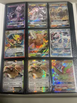 Huge Binder Collection Lot of 60+ Pokemon Cards Mixed NM To MP #B - Image 1