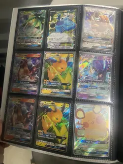 Huge Binder Collection Lot of 60+ Pokemon Cards Mixed NM To MP #B - Image 2