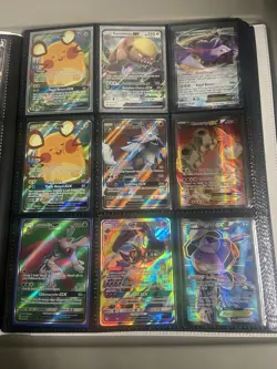 Huge Binder Collection Lot of 60+ Pokemon Cards Mixed NM To MP #B - Image 3