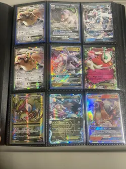 Huge Binder Collection Lot of 60+ Pokemon Cards Mixed NM To MP #A - Image 1