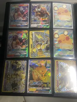 Huge Binder Collection Lot of 60+ Pokemon Cards Mixed NM To MP #A - Image 2