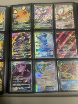 Huge Binder Collection Lot of 60+ Pokemon Cards Mixed NM To MP #A - Image 3