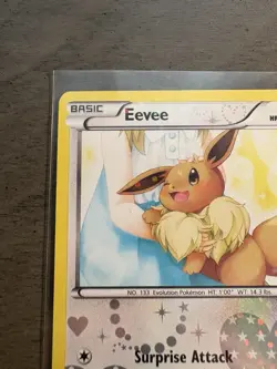 Eevee RC14/RC25 Legendary Treasures: Radiant Collection Holo Pokemon Card TCG LP - Image 3