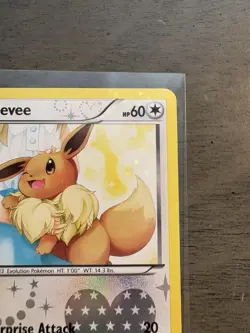 Eevee RC14/RC25 Legendary Treasures: Radiant Collection Holo Pokemon Card TCG LP - Image 4