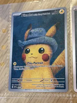 4x Pokemon Tcgp Lot Van Gogh PTCGP Custom Fan Art Gift Cards Pikachu Venusaur - Image 2