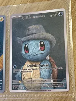 4x Pokemon Tcgp Lot Van Gogh PTCGP Custom Fan Art Gift Cards Pikachu Venusaur - Image 3