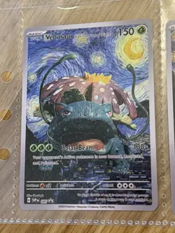 4x Pokemon Tcgp Lot Van Gogh PTCGP Custom Fan Art Gift Cards Pikachu Venusaur - Image 4