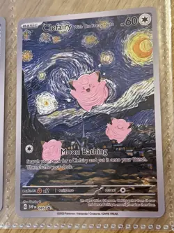 4x Pokemon Tcgp Lot Van Gogh PTCGP Custom Fan Art Gift Cards Pikachu Venusaur - Image 5