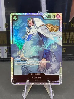 Kuzan OP02-096 Paramount War One Piece Card Game TCG NM English - Image 1