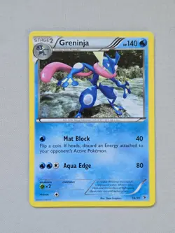 Pokemon Greninja Starter Set 14/39 Kalos Regular Card - Image 1