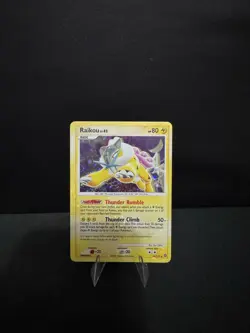 RAIKOU 16/132 LV.42 Secret Wonders Holo Bleed Holo Rare Pokemon Card EX/PL - Image 1