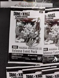 Dragon Ball Super Card Game Manga Booster 01 Release Event Kit 16 packs - Image 2