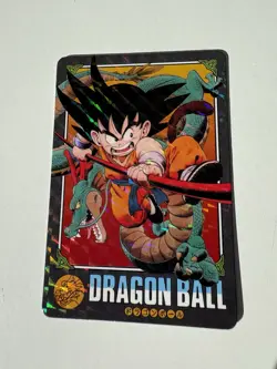 Carte HK Dragon Ball Collection Dbz Card Carddass Visual Adventure Semi Holo - Image 1
