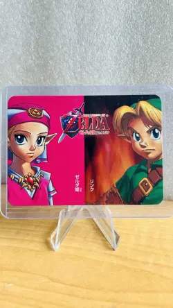 1999 Legend Of Zelda Ocarina Of Time Lot Of 9 Cards Nagasakiya Japan Rare - Image 1