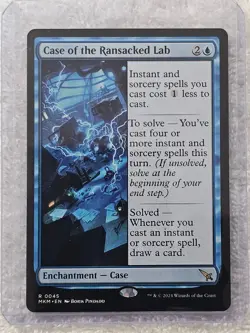 MTG Case of the Ransacked Lab #45 Murders at Karlov Manor Magic Card Rare NM - Image 5