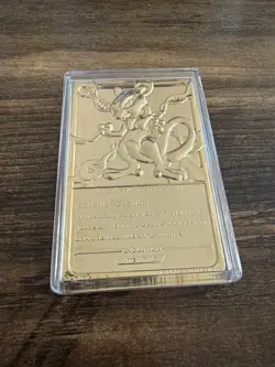 1999 Pokemon 23K Gold-Plated Mewtwo Card - Limited Edition w/ Poke Ball & COA - Image 4