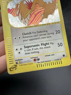 Fearow 11/165 Pokemon Card TCG Holo Expedition Base Set 2002 - Damaged - Image 5