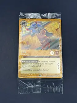 Disney Lorcana TCG Lilo Escape Artist Gold Foil Promo Card 25/P2 Sealed - Image 1