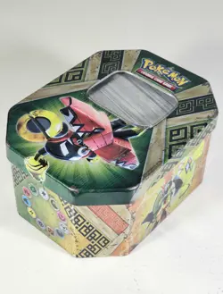 2017 Nintendo Pokemon Trading Card Game Tin Full Of Collectible Cardboard Cards - Image 1