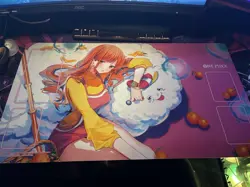 One Piece Official Playmat Nami Zeus (No Card) - Image 1