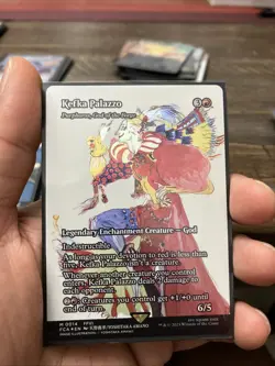 Kefka Palazzo - Purphoros, God of the Forge (Showcase) Final Fantasy Foil - Image 1