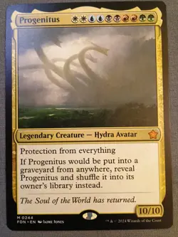 Progenitus Foundations Regular NM Mythic 0244 - Image 1