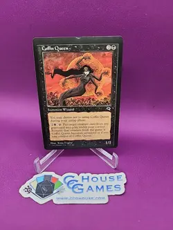 MTG Coffin Queen Misprint Miscut Off Center Tempest Oddity Magic Rare *CCGHouse* - Image 1