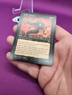 MTG Coffin Queen Misprint Miscut Off Center Tempest Oddity Magic Rare *CCGHouse* - Image 3