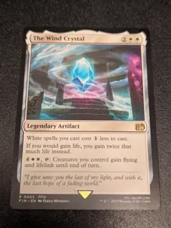 The Wind Crystal #43 - Final Fantasy Magic the Gathering - Rare FIN EN (NM) 0043 - Image 1