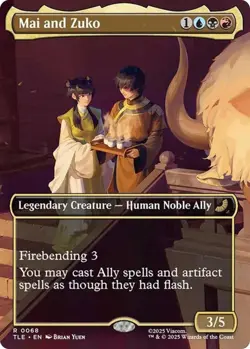 Mai and Zuko (Borderless) Avatar: The Last Airbender: Eternal-Legal Regular - Image 1