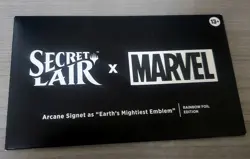 MTG Secret Lair Drop: Marvel Arcane Signet Rainbow Foil Edition Sealed SHIPS NOW - Image 1