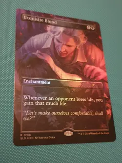 Exquisite Blood *Foil Borderless* - SLD - NM - Magic The Gathering - MTG - Image 1