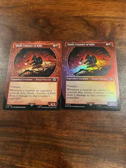 Gimli, Counter of Kills SHOWCASE FOIL & Reg, The Lord of the Rings, MTG LTR MINT - Image 3
