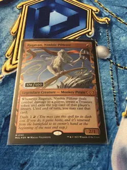 Ragavan Nimble Pilferer Serialized Foil 178 Mtg - Image 1