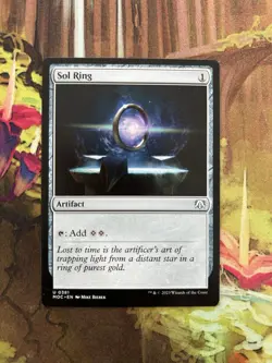 Sol Ring NM Eng MTG - March of the Machine Commander - Image 1