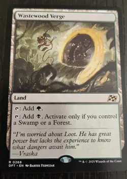 Wastewood Verge Aetherdrift Regular 269 MtG - Image 1