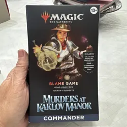 Murders at Karlov Manor Commander Deck - Blame Game MTG BRAND NEW - Image 1