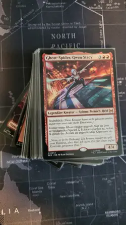 🔮Spider Man Welcome Deck | Red | DEUTSCH | 30 Karten | OPENED | Magic / MtG - Image 1