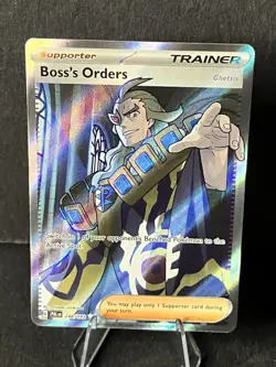 Pokemon TCG Paldea Evolved Boss's Orders 248/193 Full Art Ultra Rare - Image 1