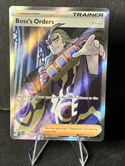 Pokemon TCG Paldea Evolved Boss's Orders 248/193 Full Art Ultra Rare - Image 2