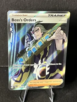 Pokemon TCG Paldea Evolved Boss's Orders 248/193 Full Art Ultra Rare - Image 3