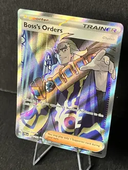 Pokemon TCG Paldea Evolved Boss's Orders 248/193 Full Art Ultra Rare - Image 4