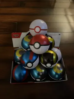 Pokemon TCG MASSIVE LOT Of 12 Empty Pokeball Tins - Image 1