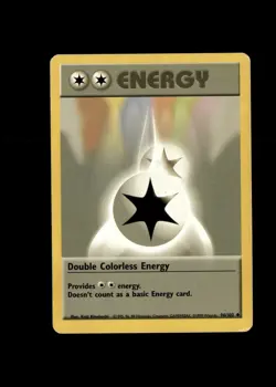 Base Set Pokemon TCG Double Colorless Energy - Image 1