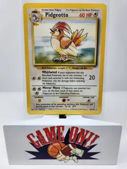 Pokemon Pidgeotto 22/102 Base Set Rare Unlimited LP (B) - Image 1